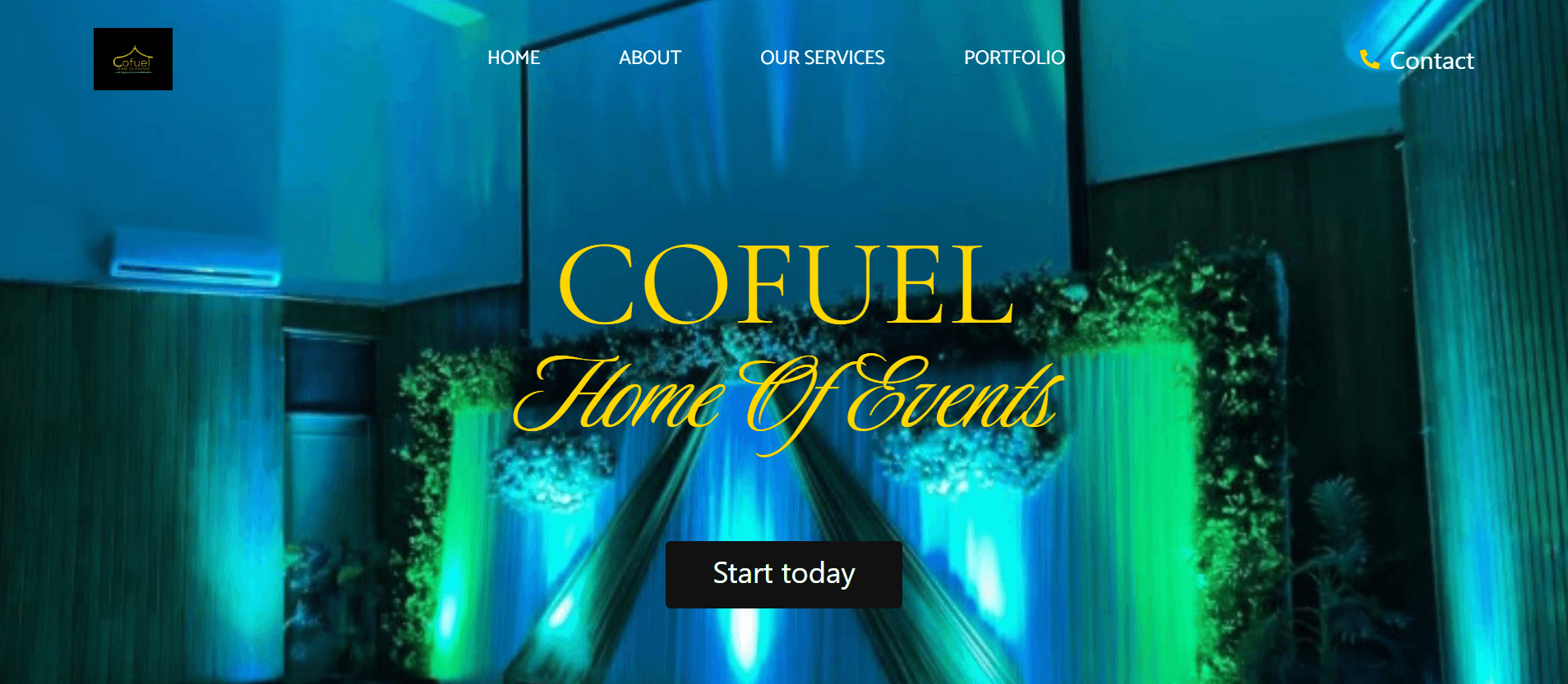 Cofuel - Event Booking Web App