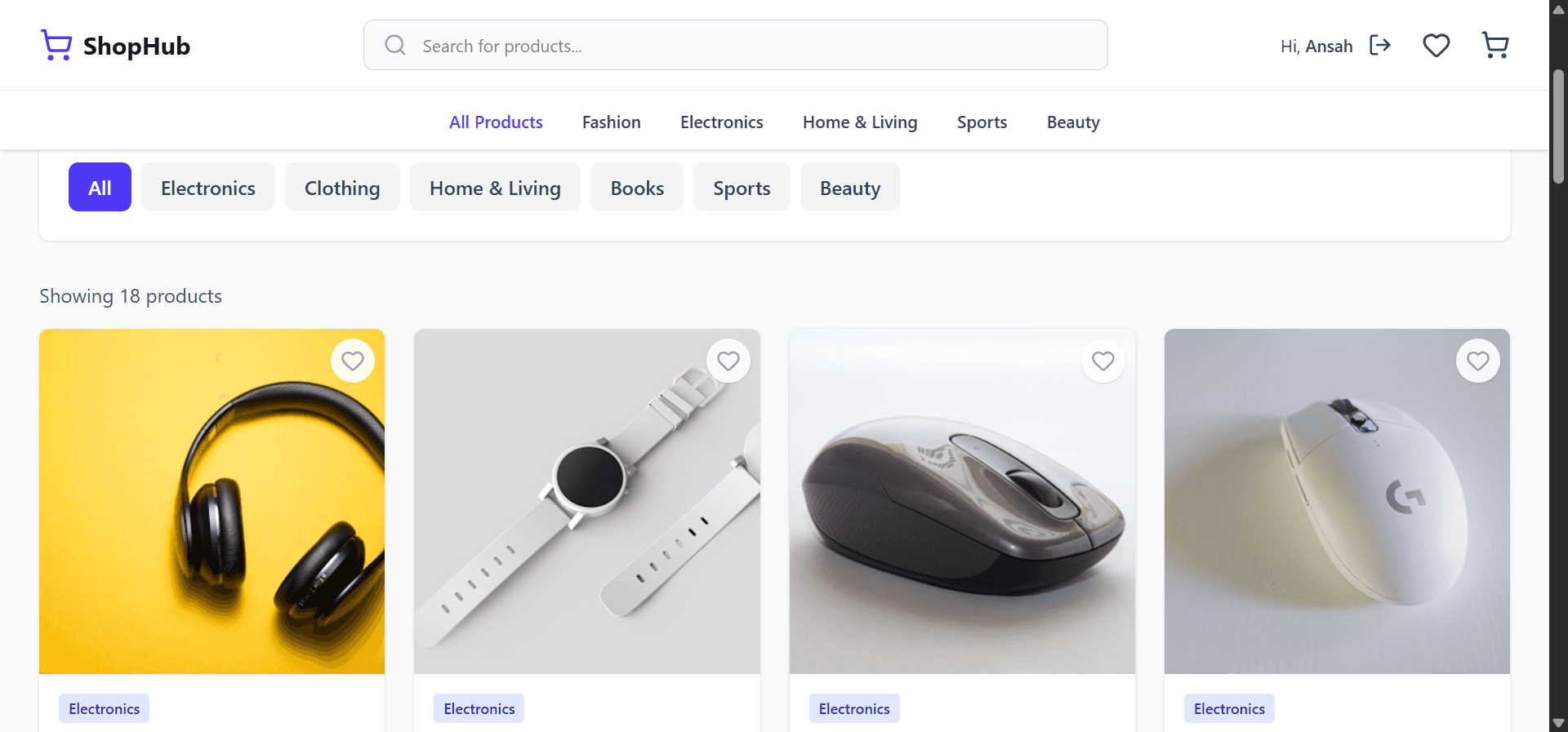 Elite E-commerce Hub