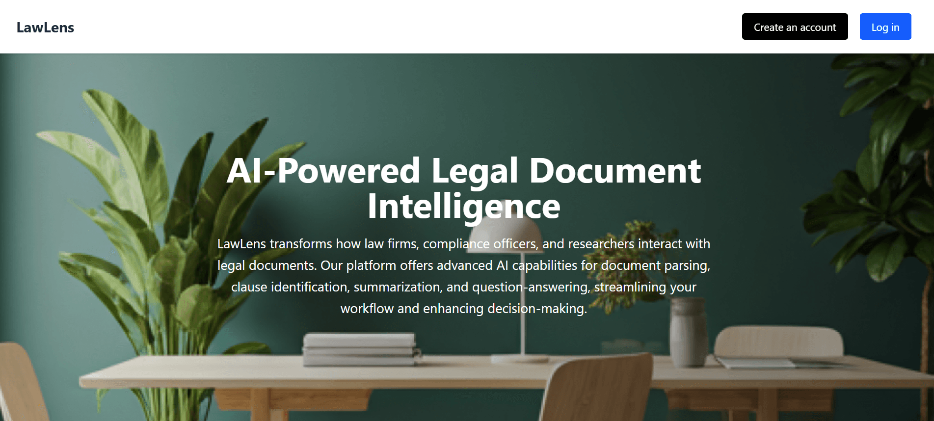 Full Stack AI-powered Legal Document Intelligence Platform
